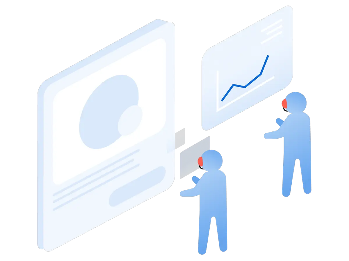 Support agents answering end-user reward queries
